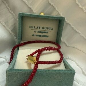 Red Ruby Necklace